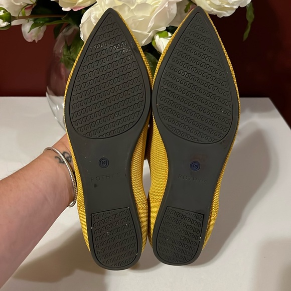 Rothy’s Marigold The Point Flats Retired Color Size 8 - Picture 14 of 14